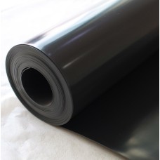 Геомембрана полиэтиленовая гладкая черная в рулоне 0,94 г/см3 2х5х50 мм
